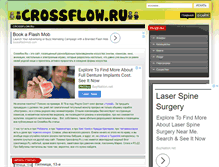 Tablet Screenshot of crossflow.ru